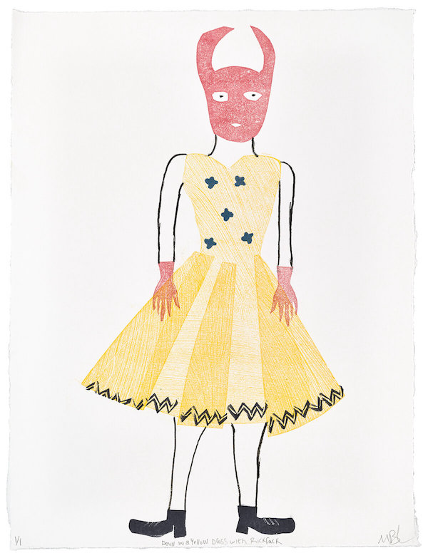 Magda Baker, Devil in a Yellow Dress with Rickrack