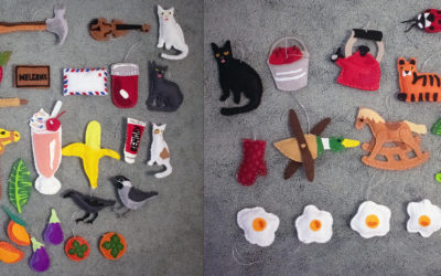 Felt Ornament Making Workshop with artist Nina Vichayapai 12/11