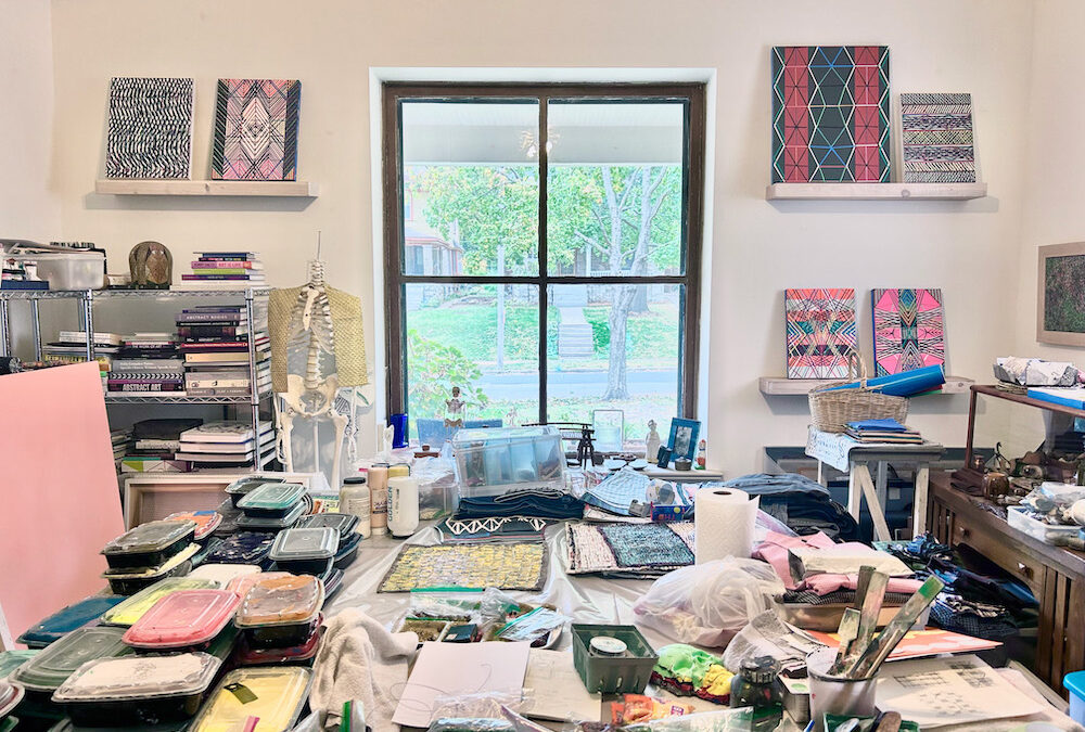 A studio visit with artist Marcus Cain