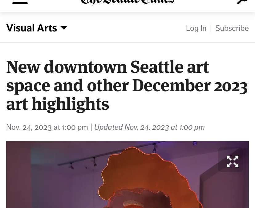 AMcE Creative Arts in The Seattle Times