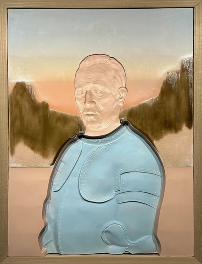 Inverted-Portrait with-Setting-Sun22x17x1.5” Dirk Staschke AMcE Creative Arts